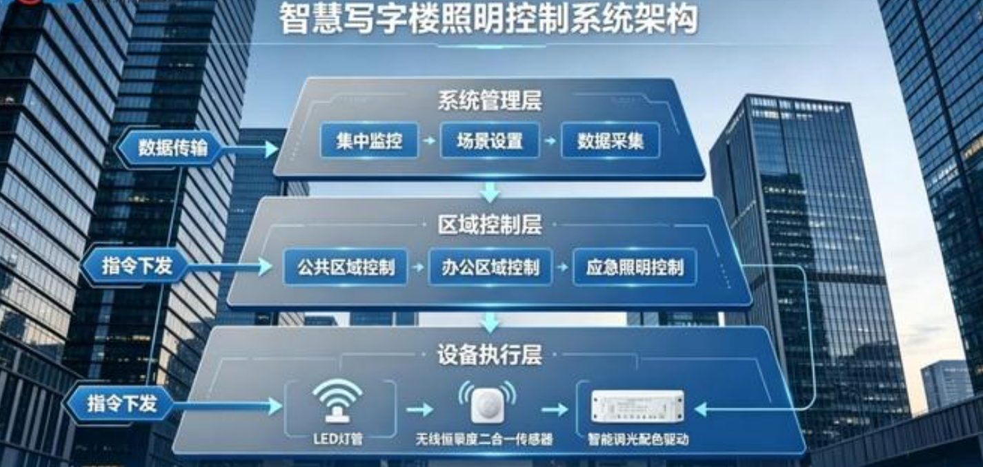 北京写字楼及产业园区智能照明系统安装找凯源恒润北京监控安装工程公司，分享智能照明系统五大工程误区！